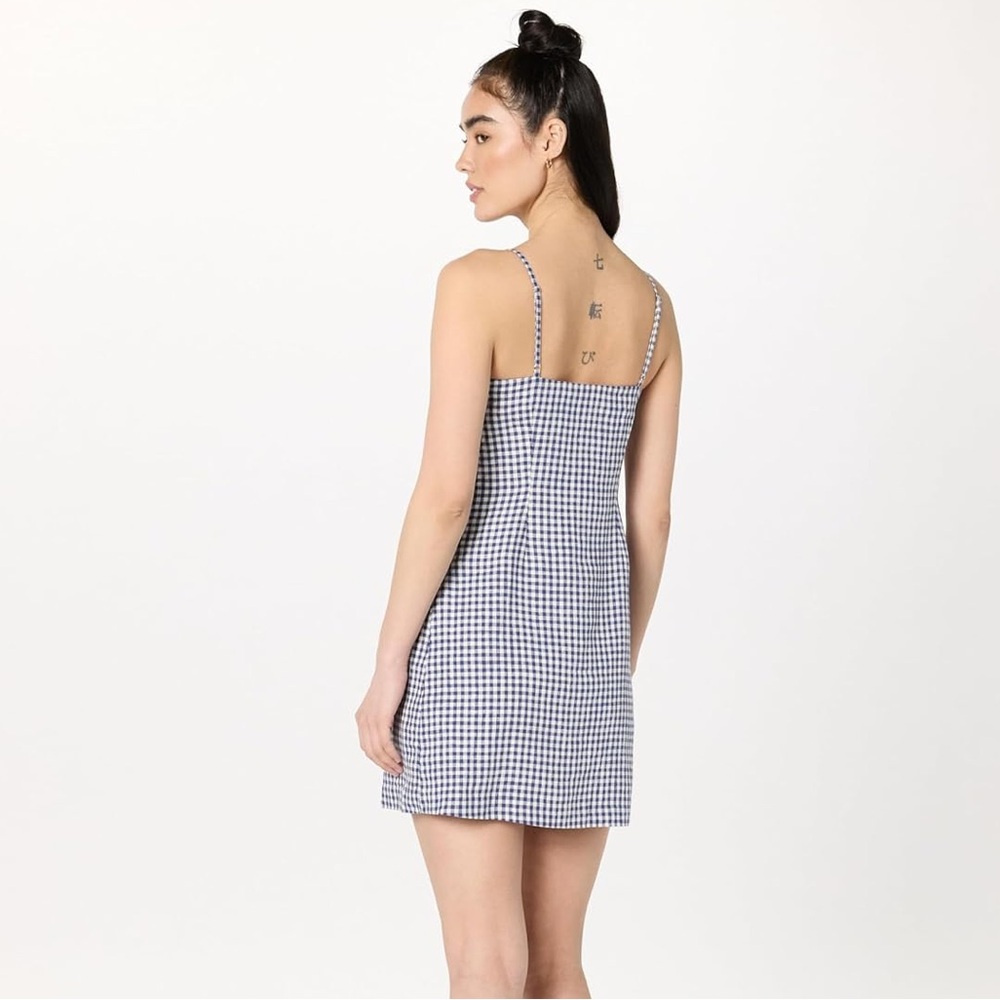 Seville Linen Mini Shift Dress